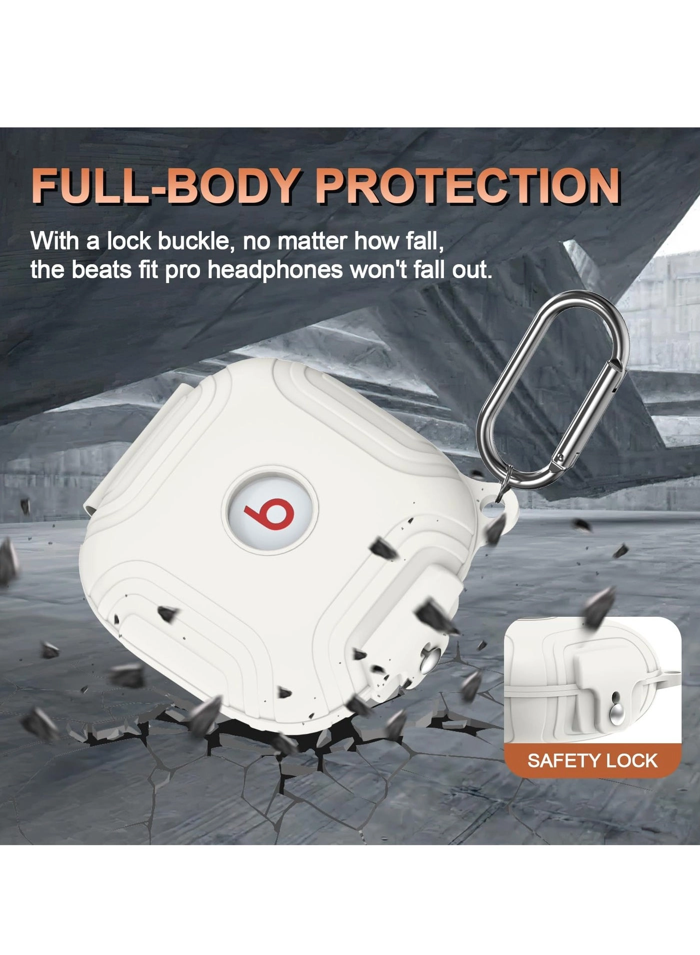 Beats Fit Pro Case - Shockproof Anti-Lost Lanyard