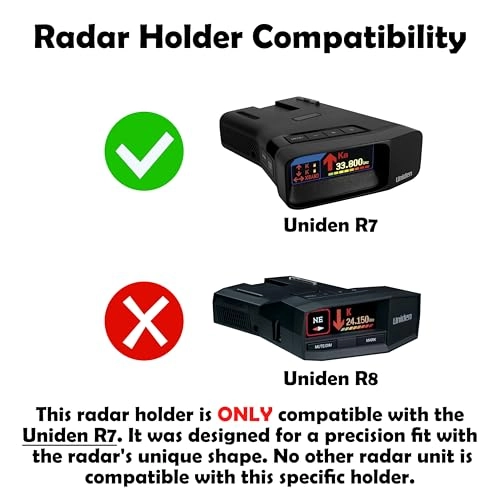 Radar Holder for Uniden R7