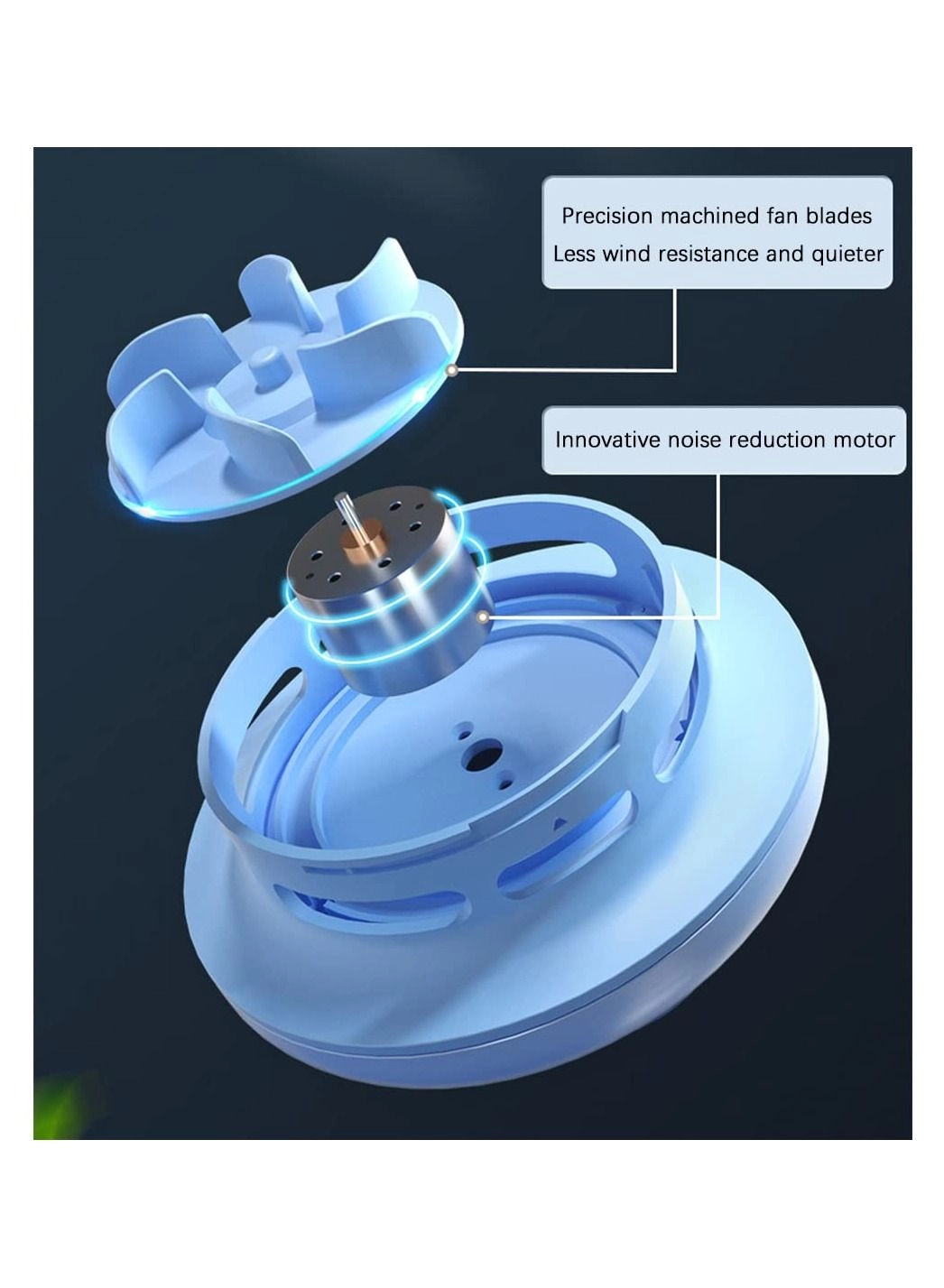 Desktop Vacuum Cleaner - 500mAh