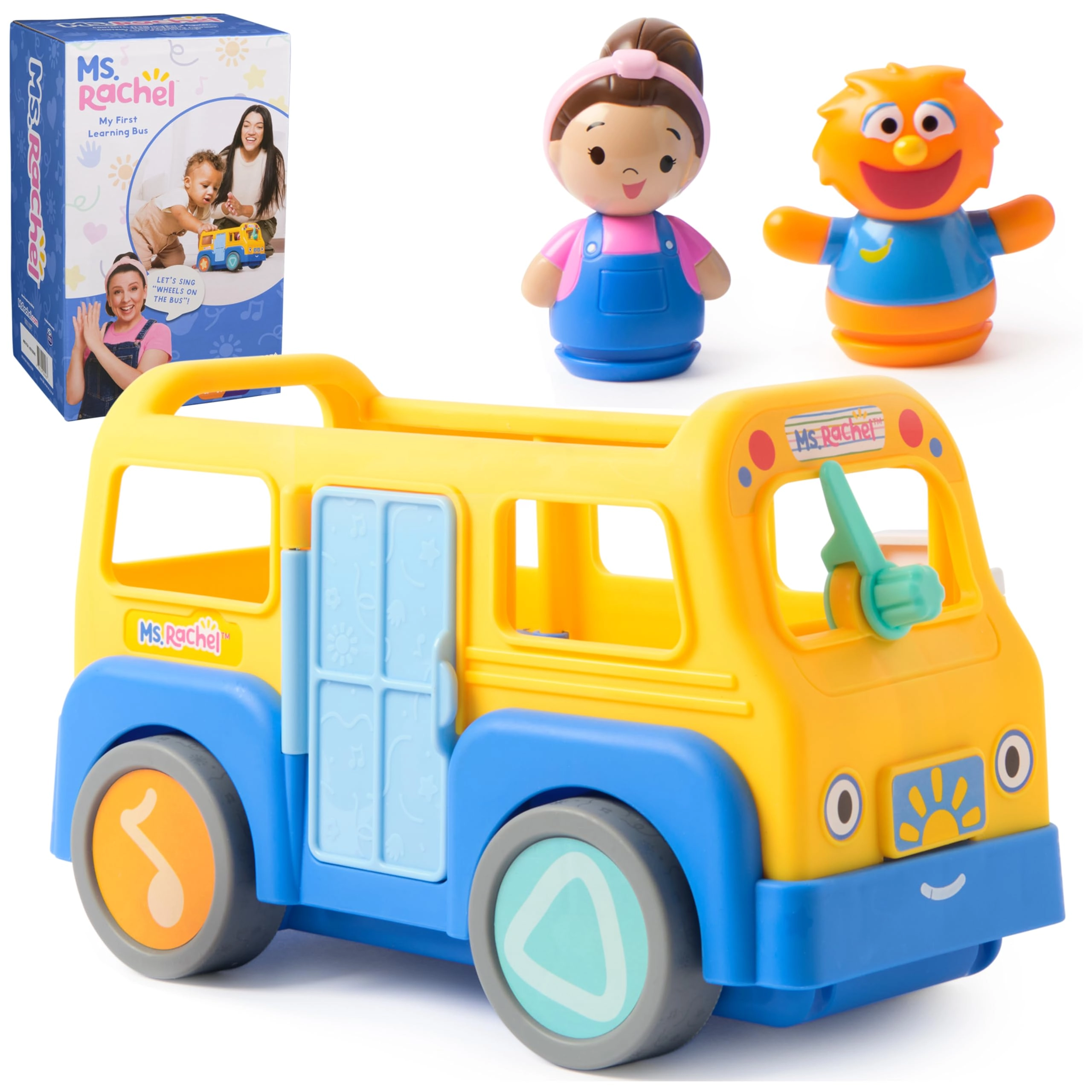 Spin Master My First Learning Electronic School Bus - Ms. Rachel & Herbie - 1-3 years+