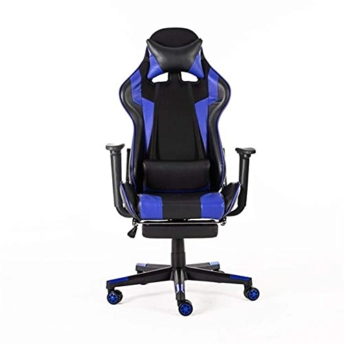 Desk Chair - PU Leather Brown High Back