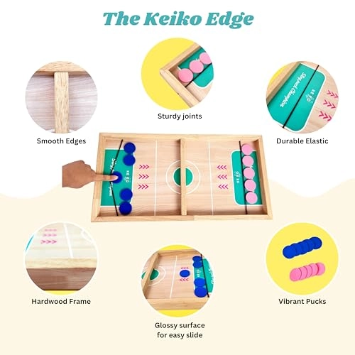 Ludo + Snake & Ladders + String Hockey