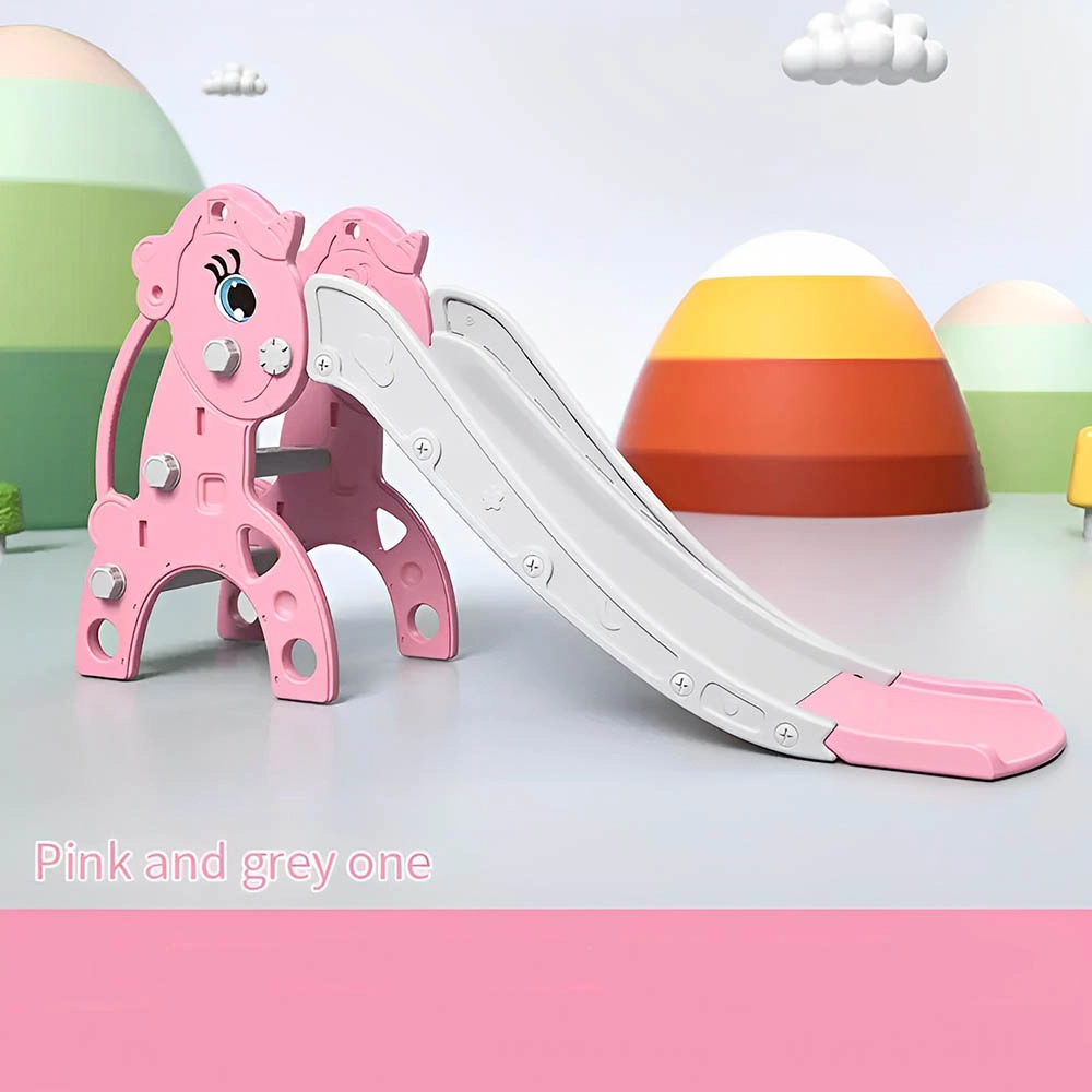 Kids Slide With Basket Ball Hoop & Ball Pool - 300 pcs ocean balls Suitable for 2 years and above