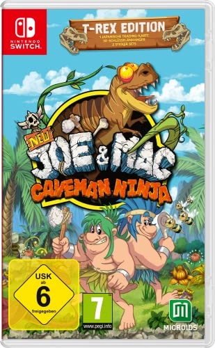 Joe & Mac: Caveman Ninja - T-Rex Edition PlayStation 5