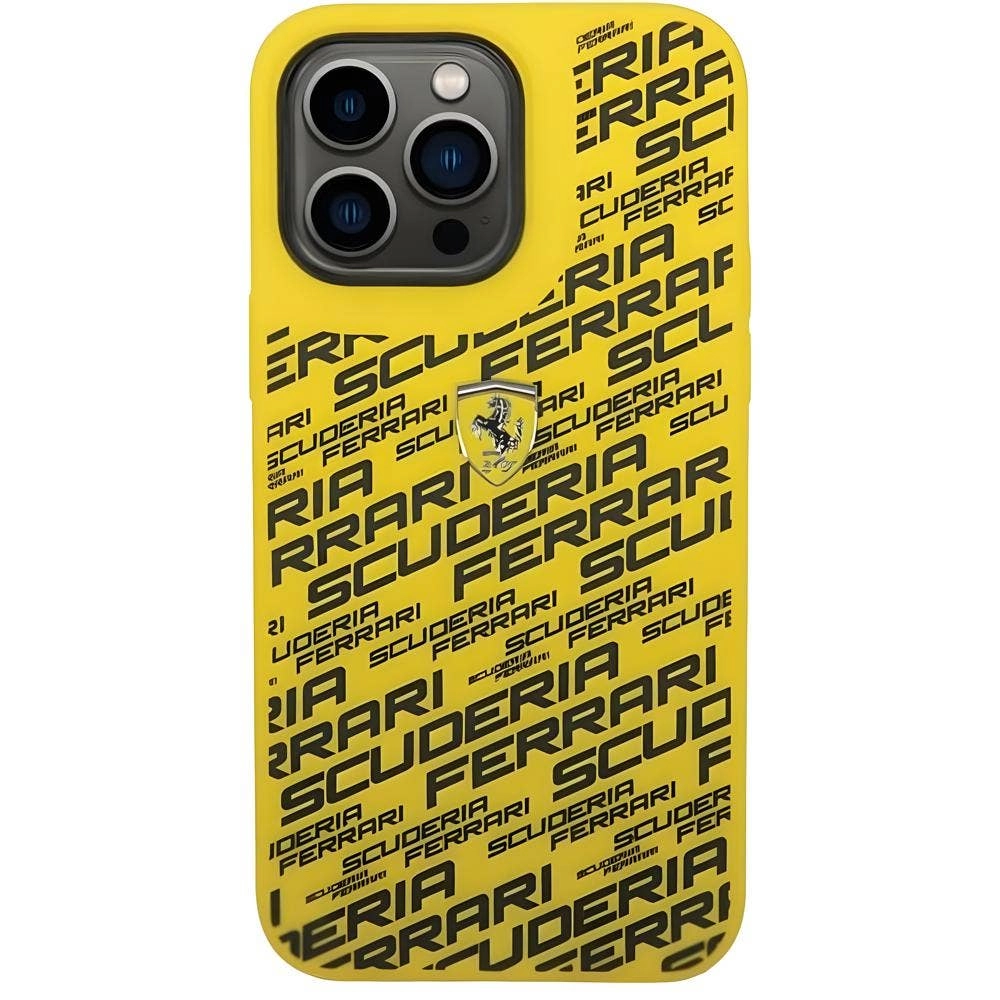 Ferrari Liquid Silicone Case for iPhone 14 Pro Max