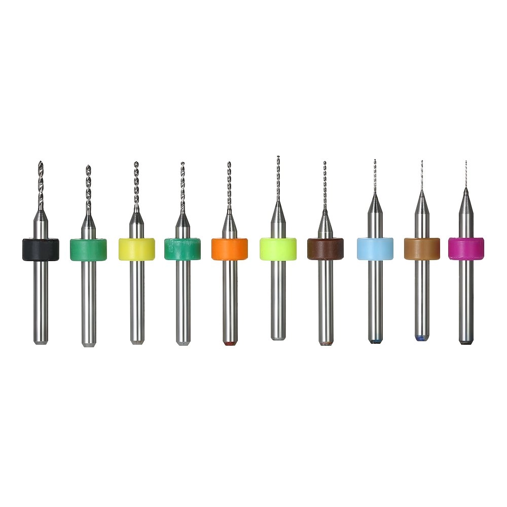 LIYJTK Micro Drill Bits - Steel 10pcs