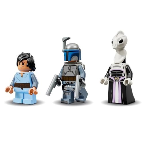 Star Wars LEGO Jango Fett's Starship - Play & Display 3 Minifigures