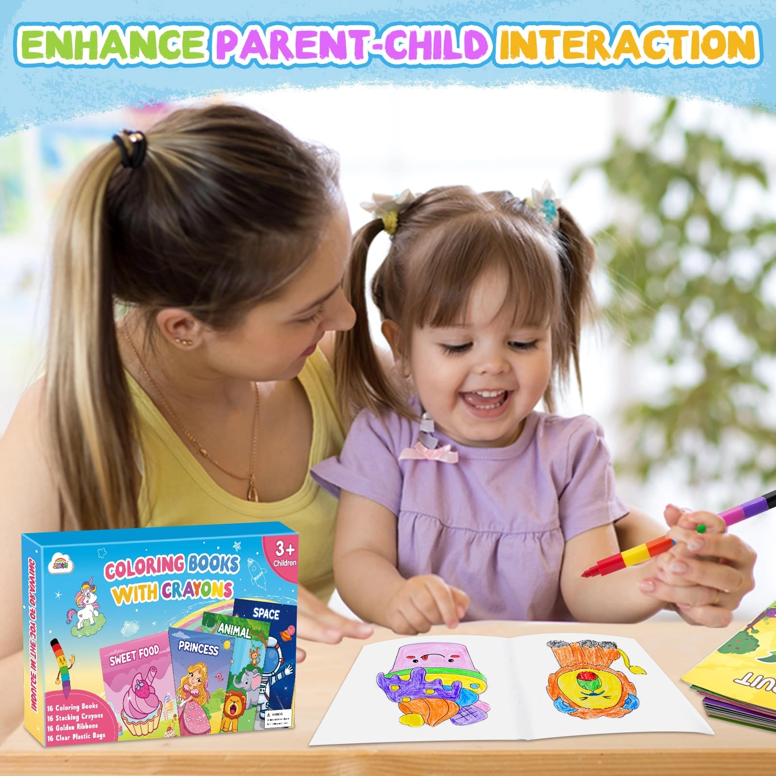 24 Pack Easter Coloring Books