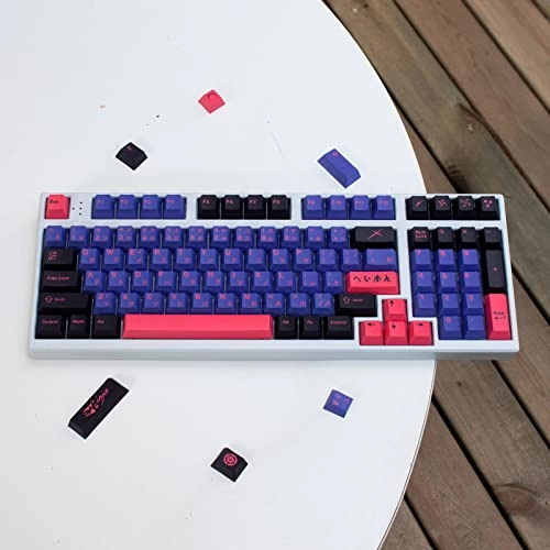 PBT Gray Japanese Keycaps - USB