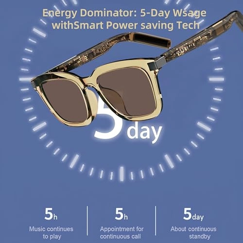 GQ PRO 02 - Smart Glasses Black Frame Gray