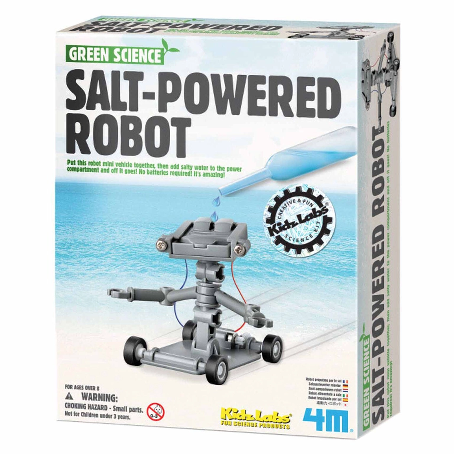 Green Science Salt Powered Robot - Science