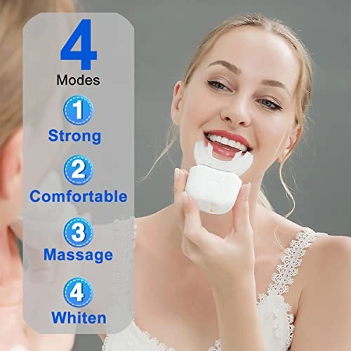 Ultrasonic Electric Toothbrush - U Shaped Wireless Charging