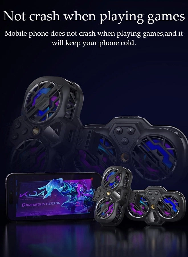 Magnetic Semi-Conductor Cooling Chip - 2 In 1 RGB Fan