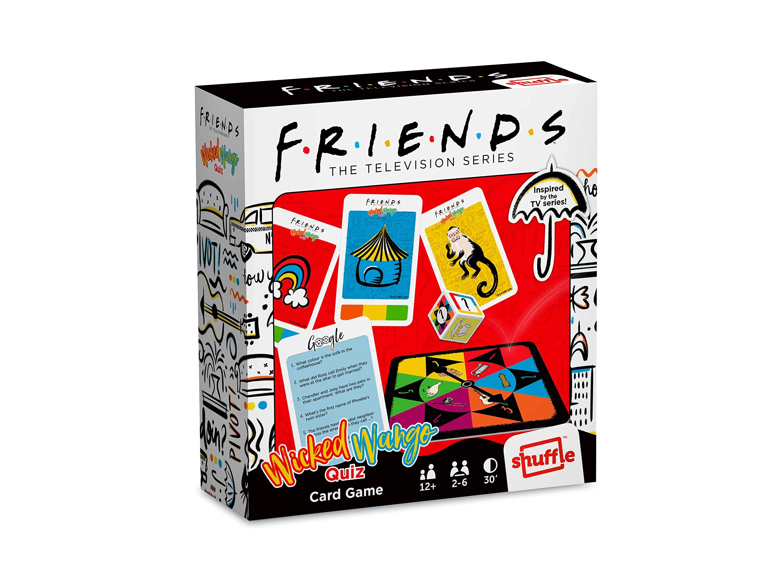 Shuffle Friends Wicked Wango Quiz - Card Game