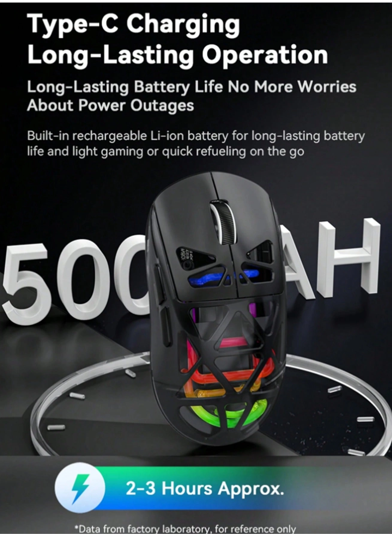 FREEDOM-WOLF X8 Gaming Mechanical Mouse - Wireless