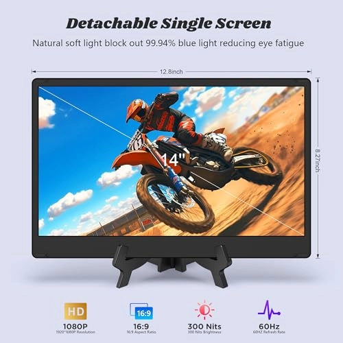 F3 Triple Screen Laptop Extender - P5 14 Inches 1920x1080