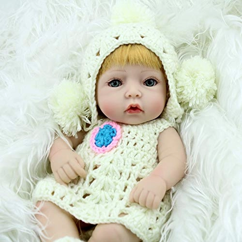 Reborn Baby Doll - 10 inch 25 cm Silicone black skin Ages 3 months+