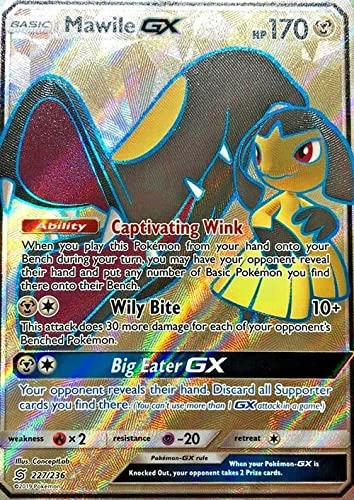 Pokémon Pokemon Mawile GX 227/236 + Toploader