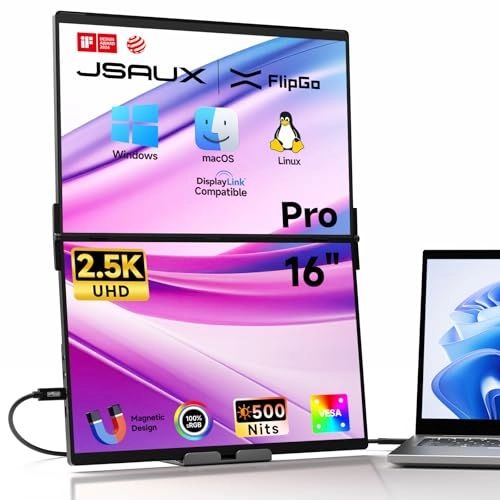 FlipGo 16" Pro - PM0205 16 Inches 2560 x 1600 Pixels