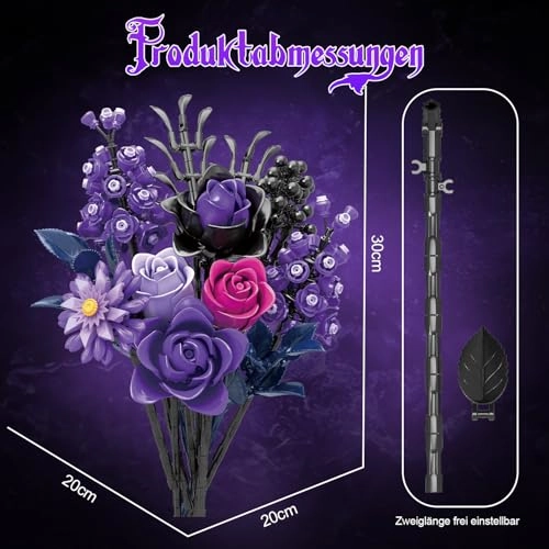 Roses Bouquet - 822 pcs