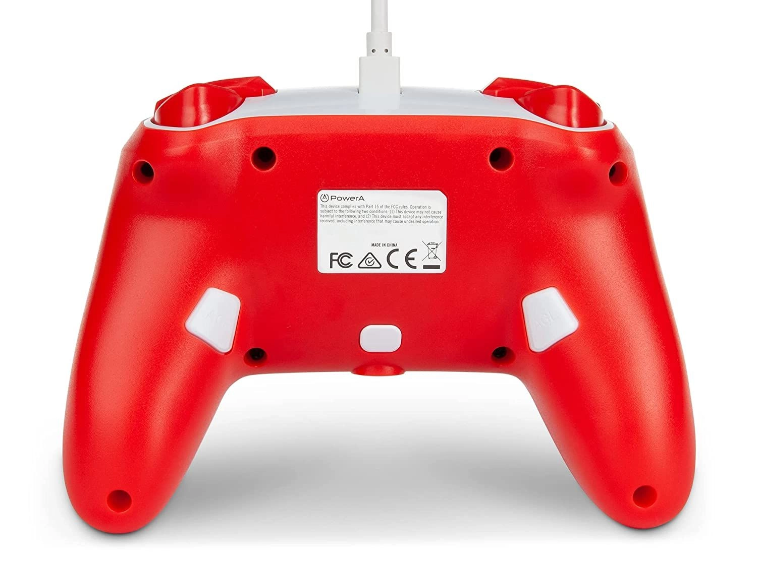 Nintendo Switch Enhanced Speedster Mario Controller Red