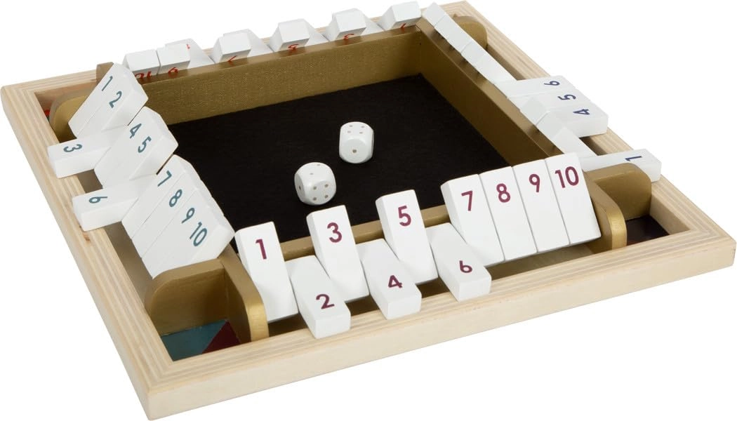 Small Foot Shut The Box: Gold Edition - Board Game