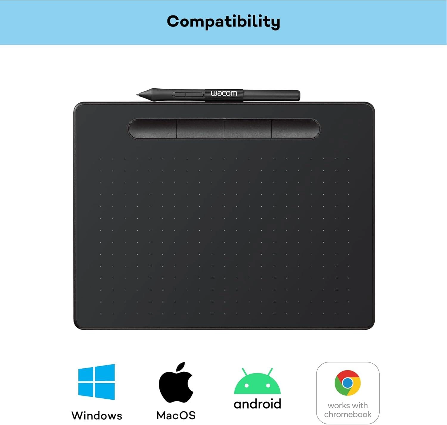 Intuos M - 4096 levels