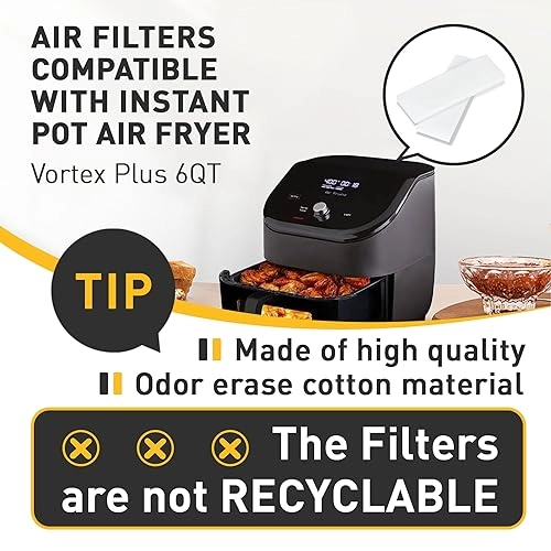 Air Fryer Replacement Filters - 12 Pcs