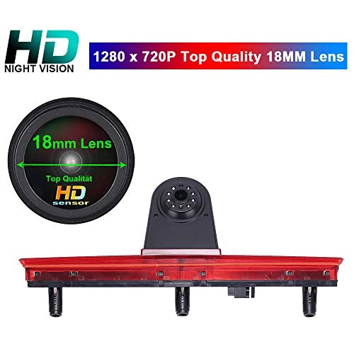 HD IP68 Rear View Camera - Night vision 1280x 720 pixels + 7'' Monitor