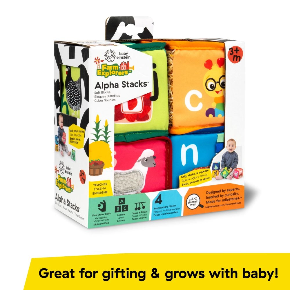 Alpha Stacks - 3 - 36 months 4 pieces