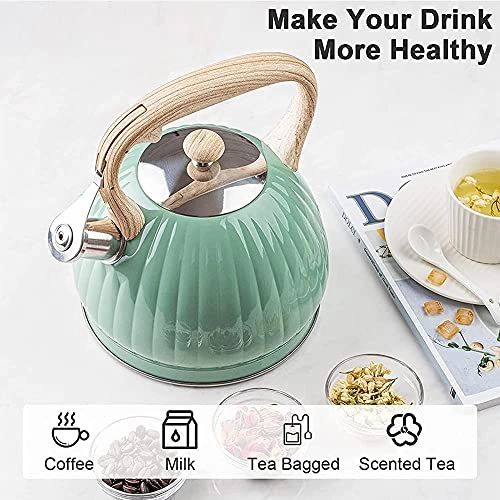 Whistling Tea Kettle - Stainless steel 3.5 Liter