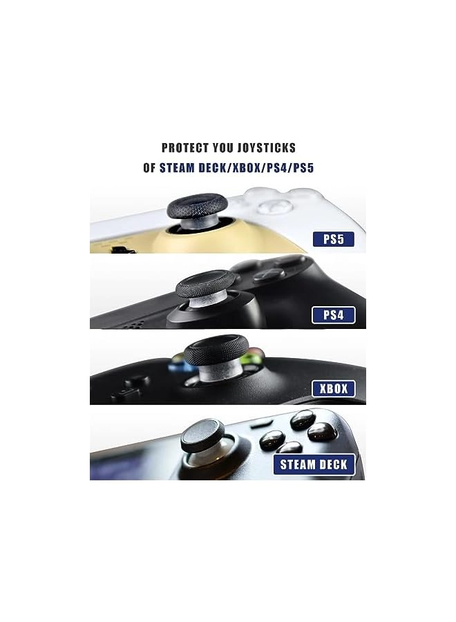 Joystick Protectors - 12 Pcs Transparent Elastic Silicone