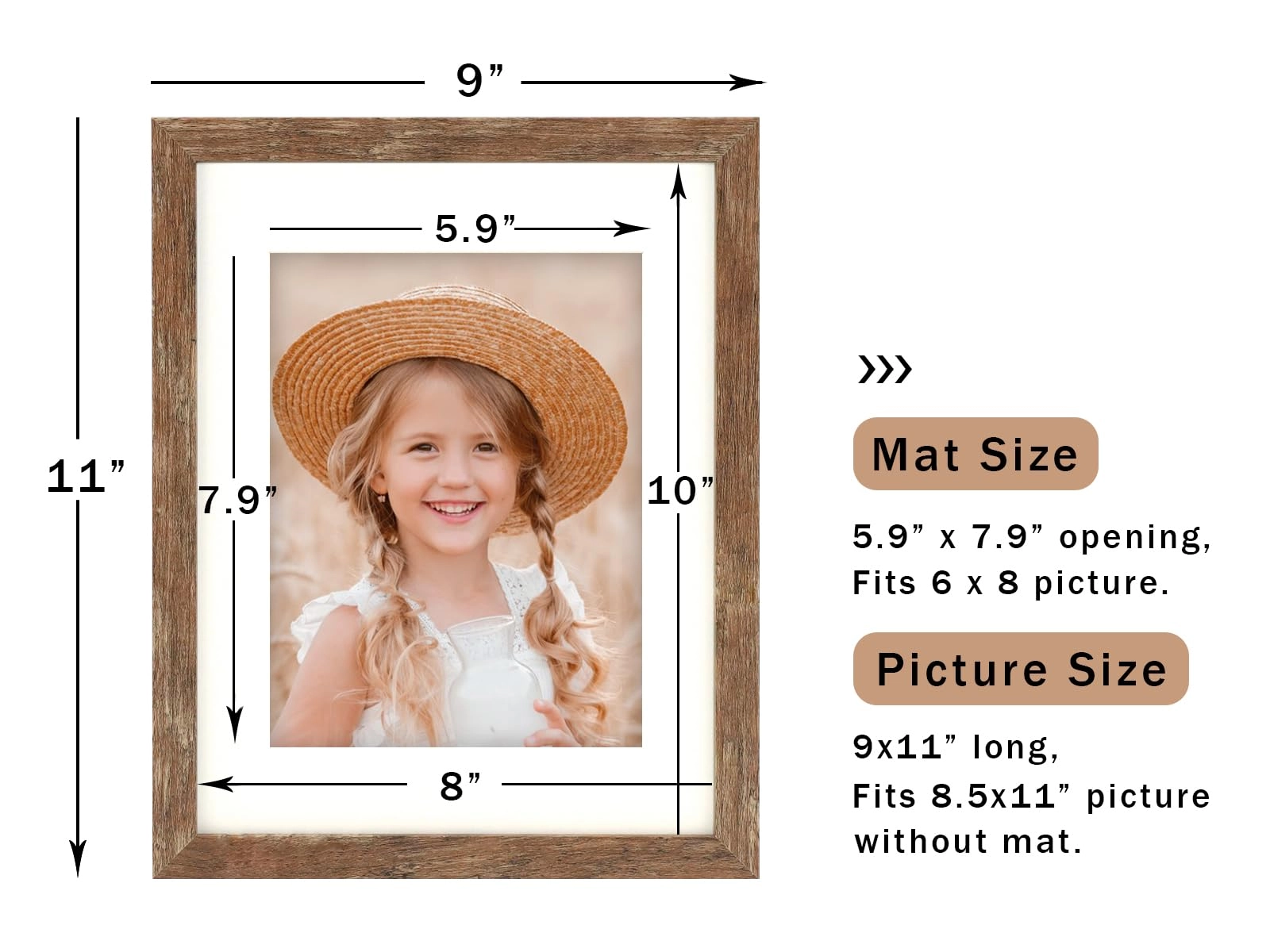 Picture Frame - 8.5x11