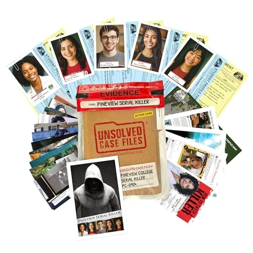 Pineview Serial Killer - Cold Case Murder Mystery Game