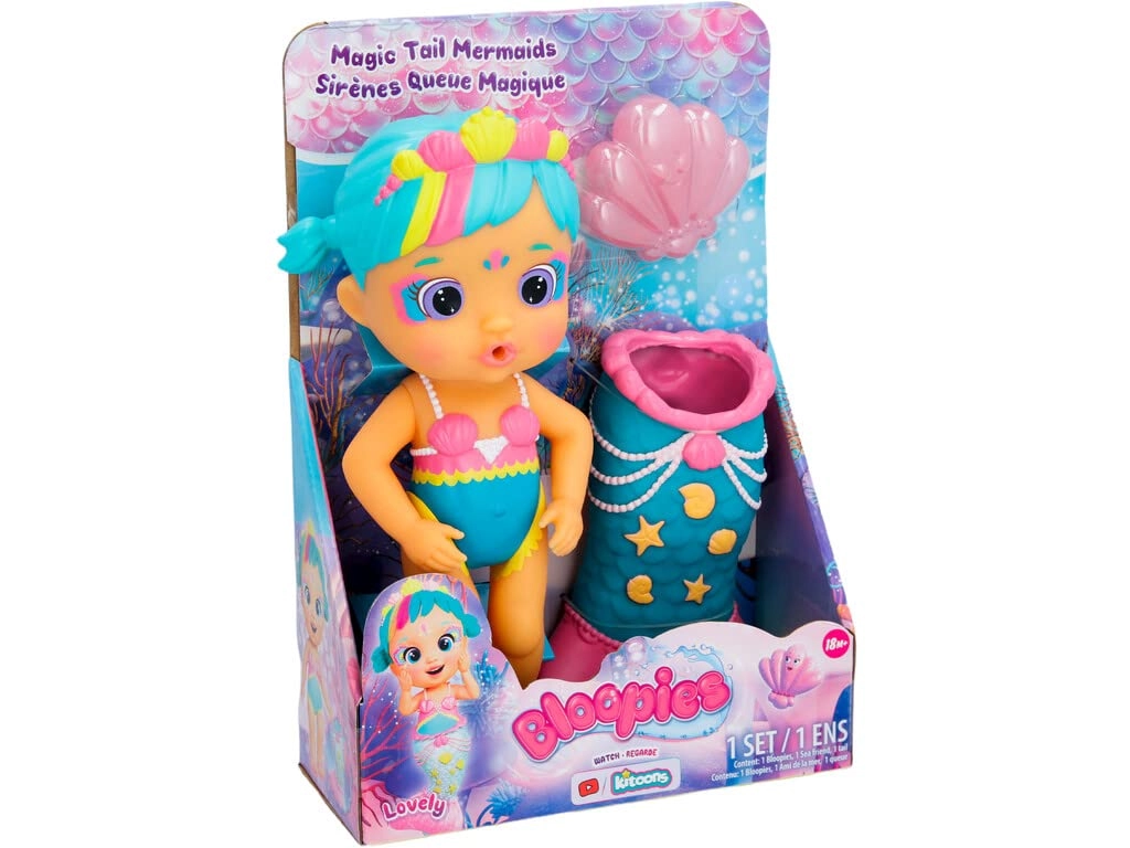 IMC Toys Magic Tail Mermaids - 23 cm Colour changing tail