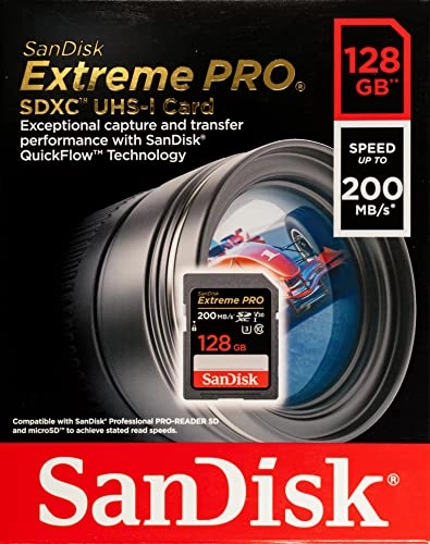 Extreme Pro - 128GB + Multi-Slot Card Reader