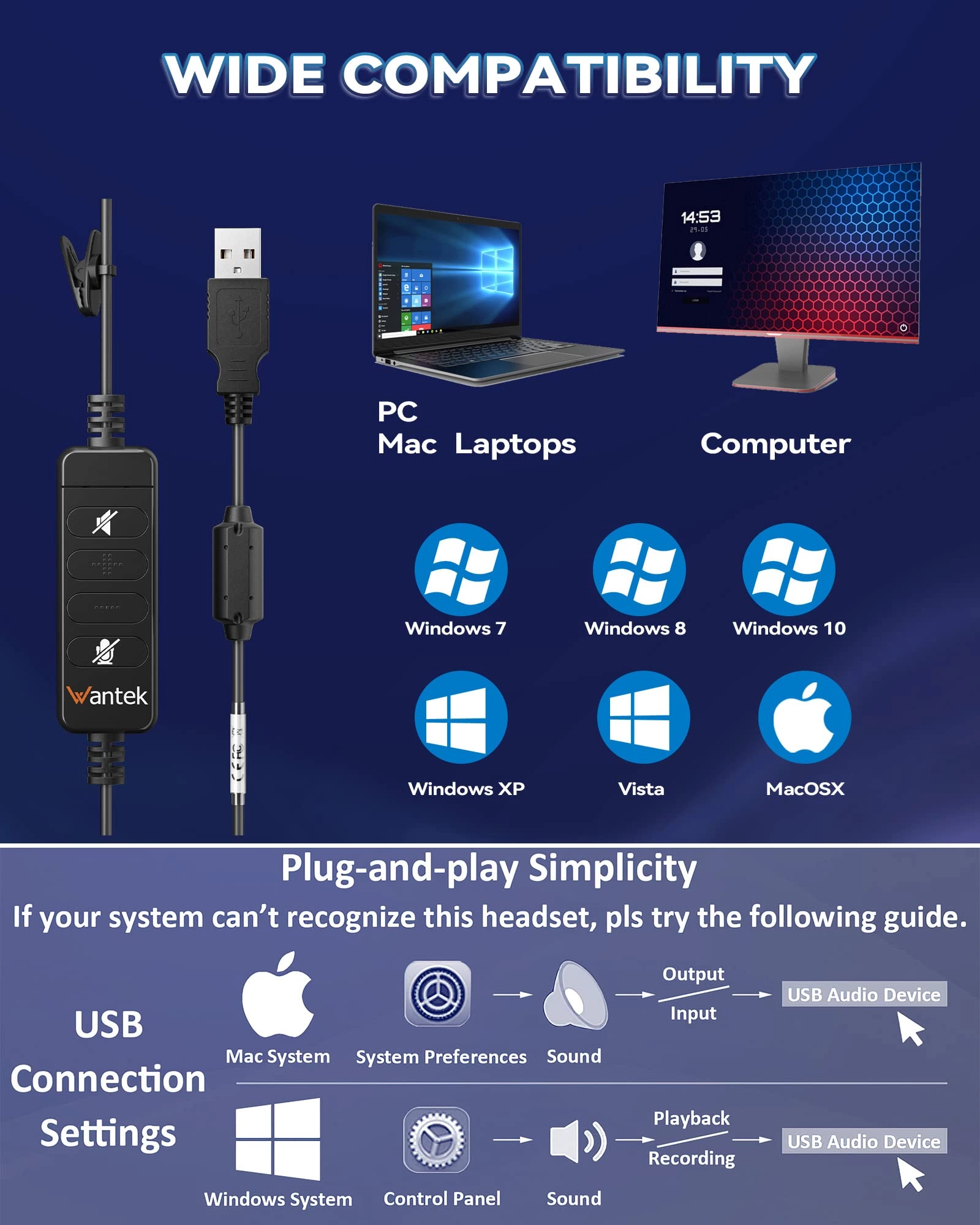 602F Wired Headset