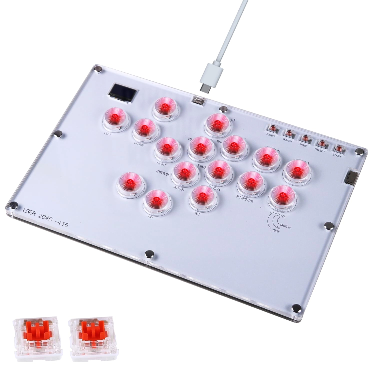 LBER2040-R16 - White PC/PS3/PS4/Steam/Switch