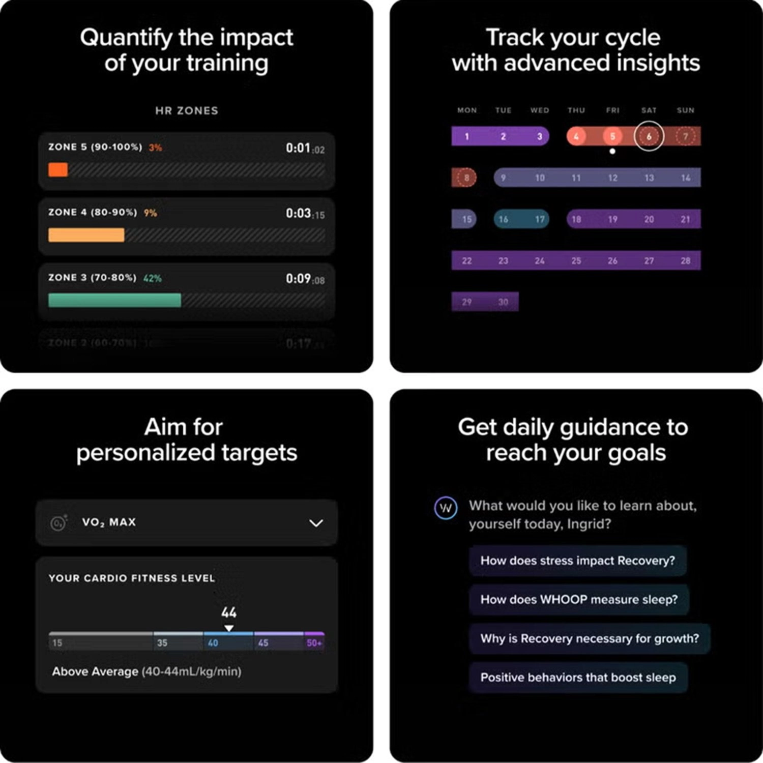 5.0 - 12-month WHOOP One membership included