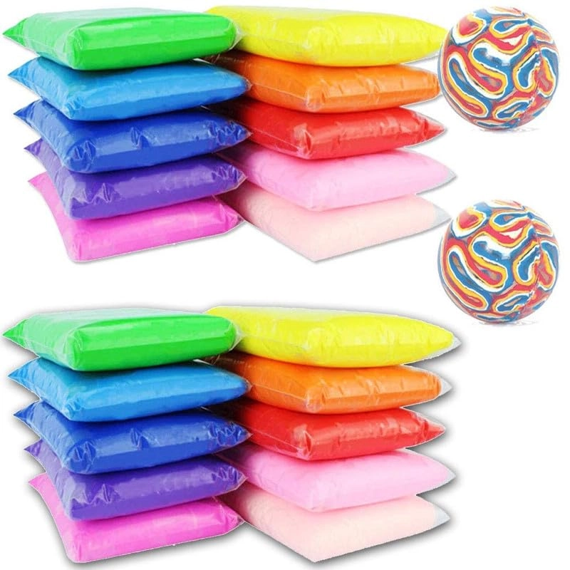 Air Dry Clay - Non-Toxic 12pcs.