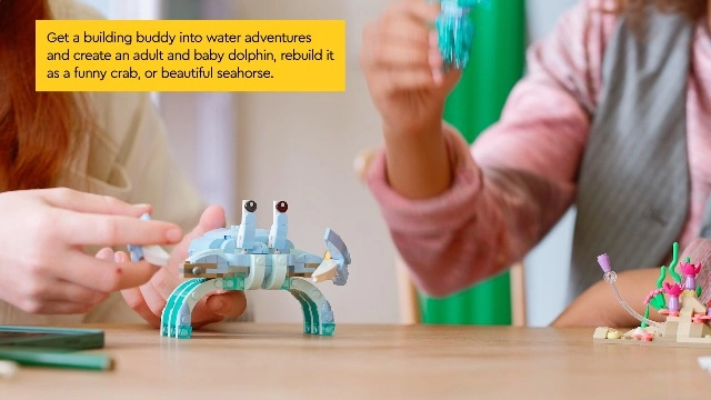 Creator Sea Animals: Beautiful Dolphins (31385)