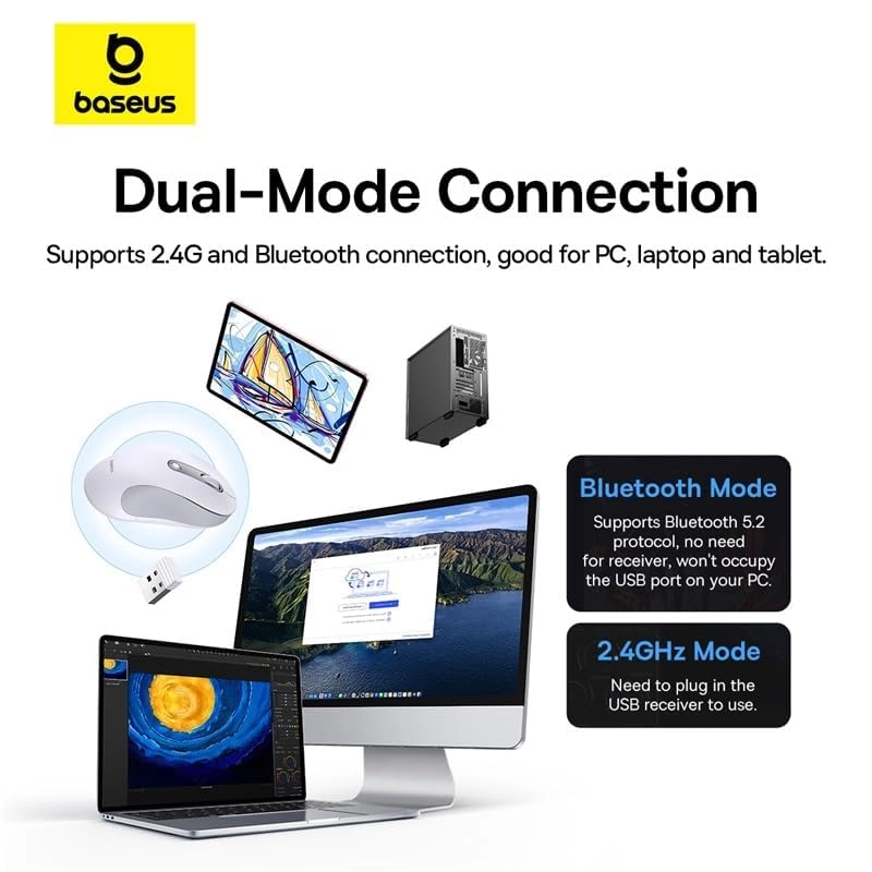 F02 Ergonomic Mouse - Wireless