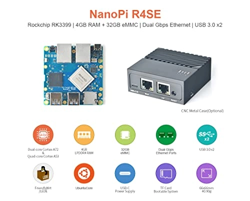 NanoPi R4SE - 150Mbps 433Mbps 802.11a/b/g/n/ac