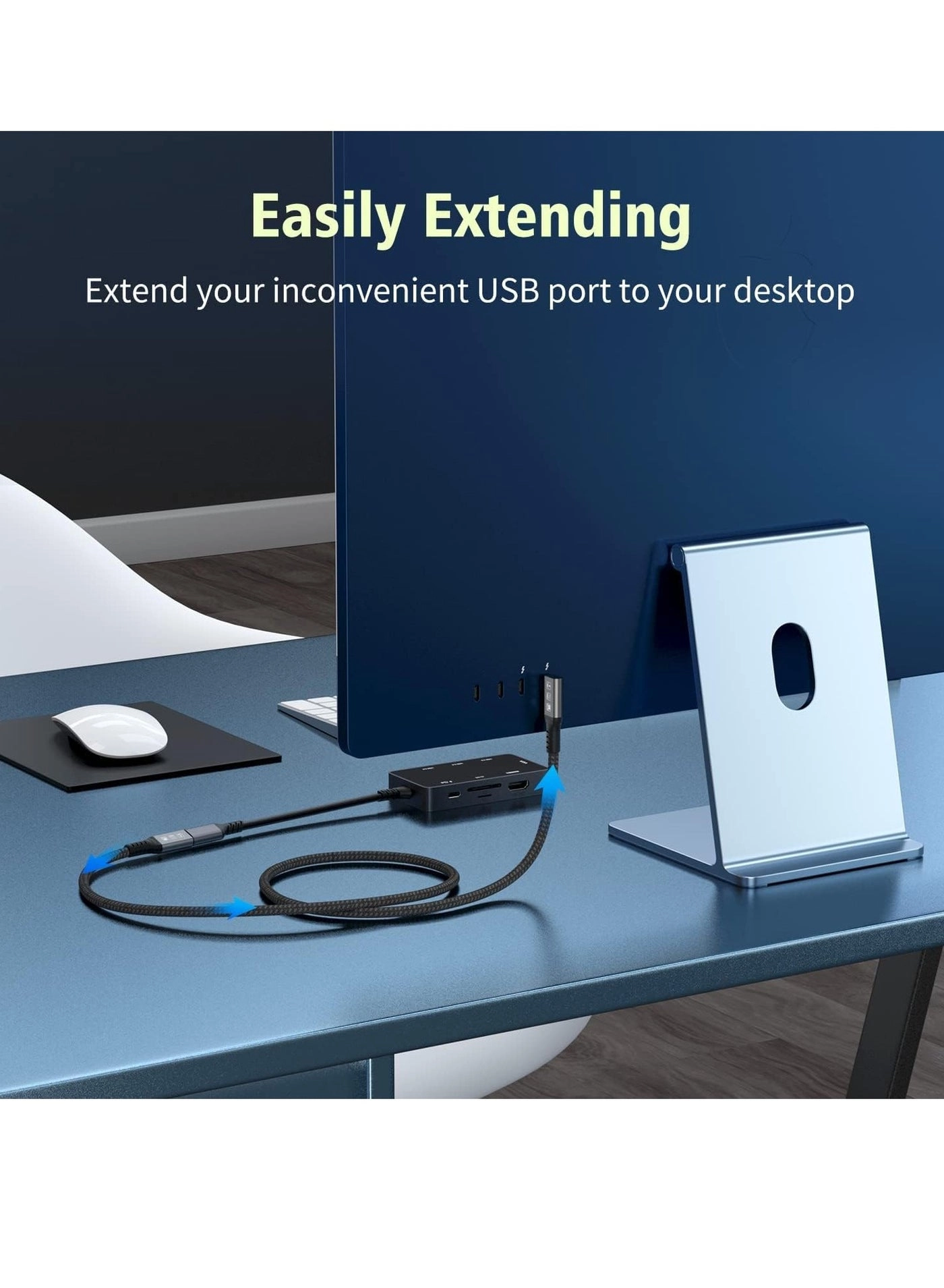 Charge Cable 100W USB-C to USB-C Angle
