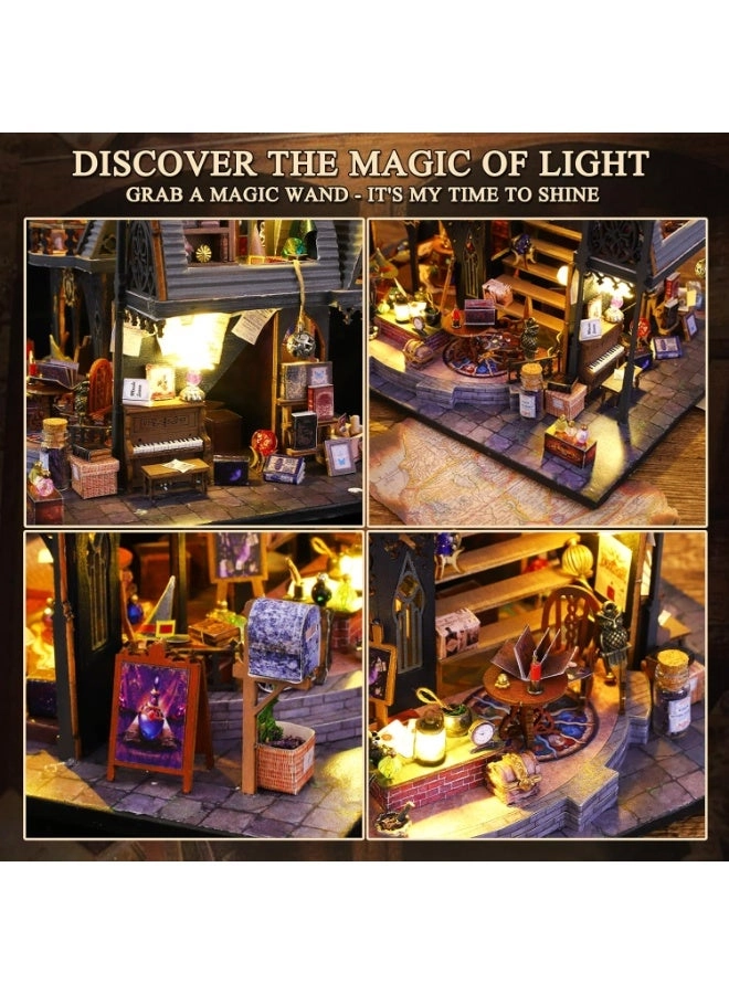 Luna's Magic House - DIY Miniature House Kit LED