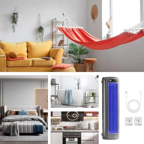 Portable air conditioner - 3 speed 8-12 hours battery