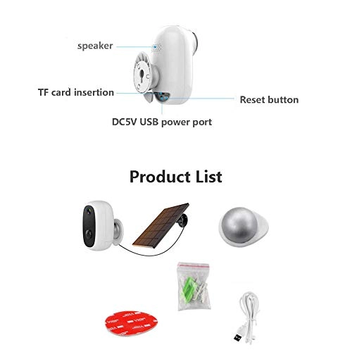Solar Wireless Remote Surveillance Camera 5MP