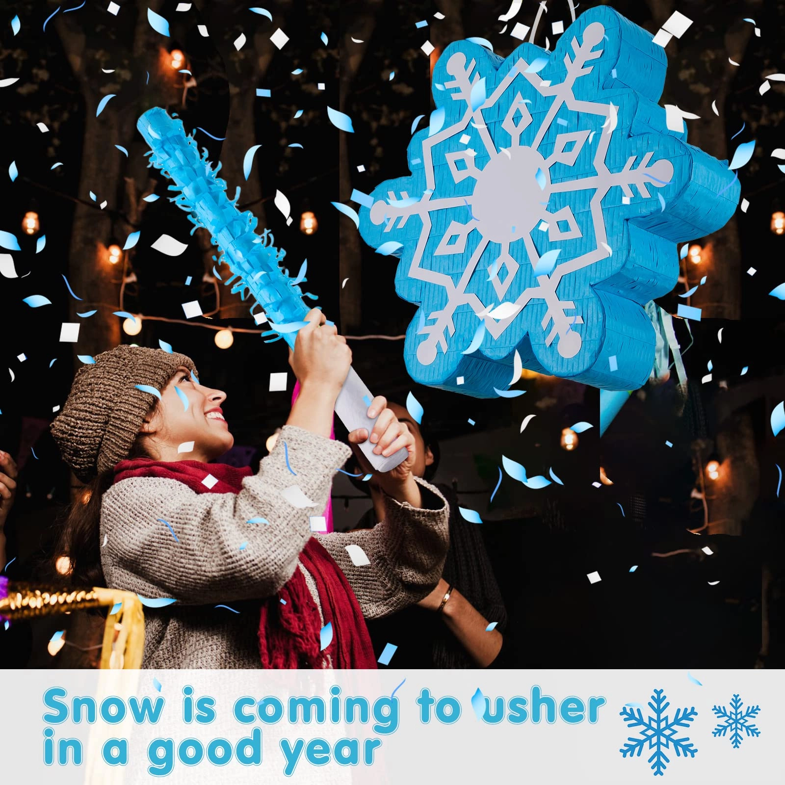 Snowflake Piñata - 1.0 Count Birthday