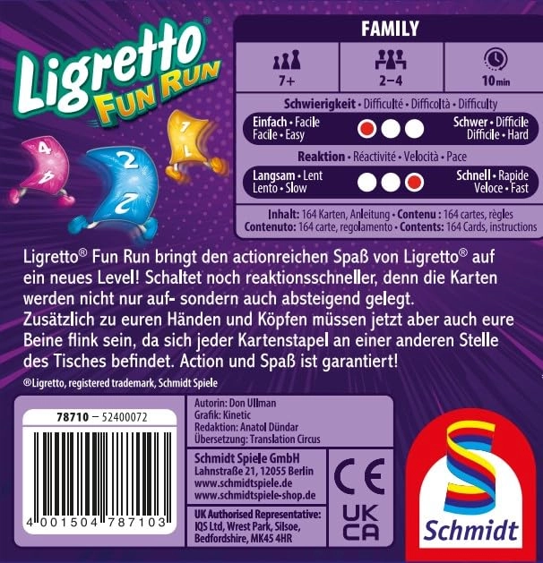 Ligretto: Fun Run - Card Game