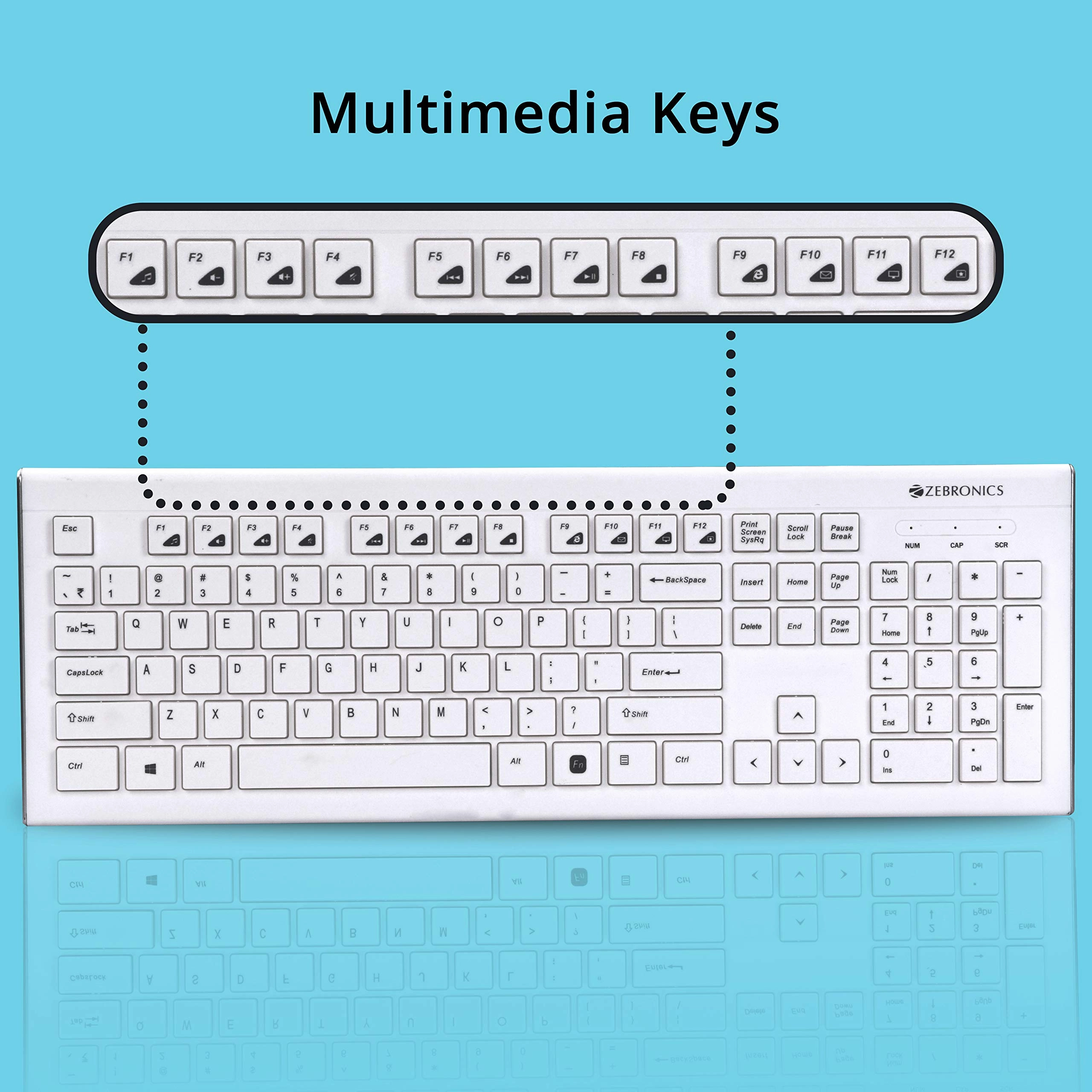 ZEB-DLK01 - QWERTY Wired